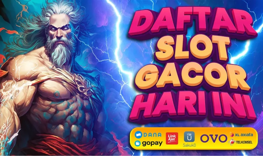 Situs Slot Gacor Paling Menang Malam Ini Maxwin Tanpa Henti Modal Kecil!